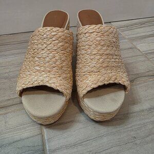 Women’s Universal Thread Sz 10 - Nessa Platform Mule Heels